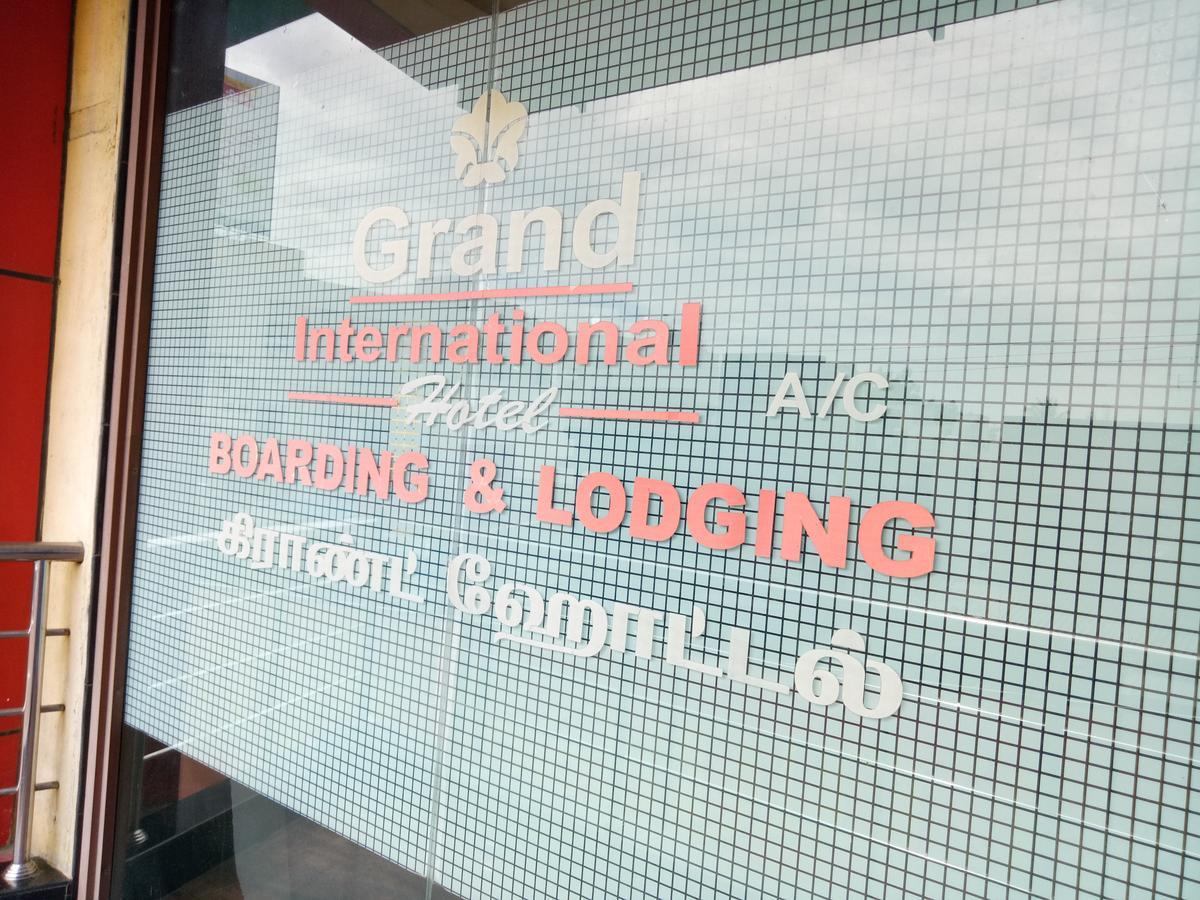 Grand International Hotel Erode Zewnętrze zdjęcie